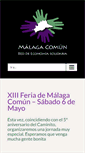 Mobile Screenshot of malagacomun.org